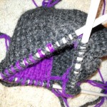 bootie - double knit sole peek